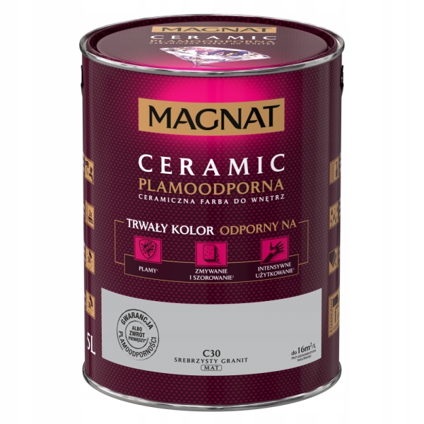 Magnat Ceramic C30 Srebrzysty Granit 5L