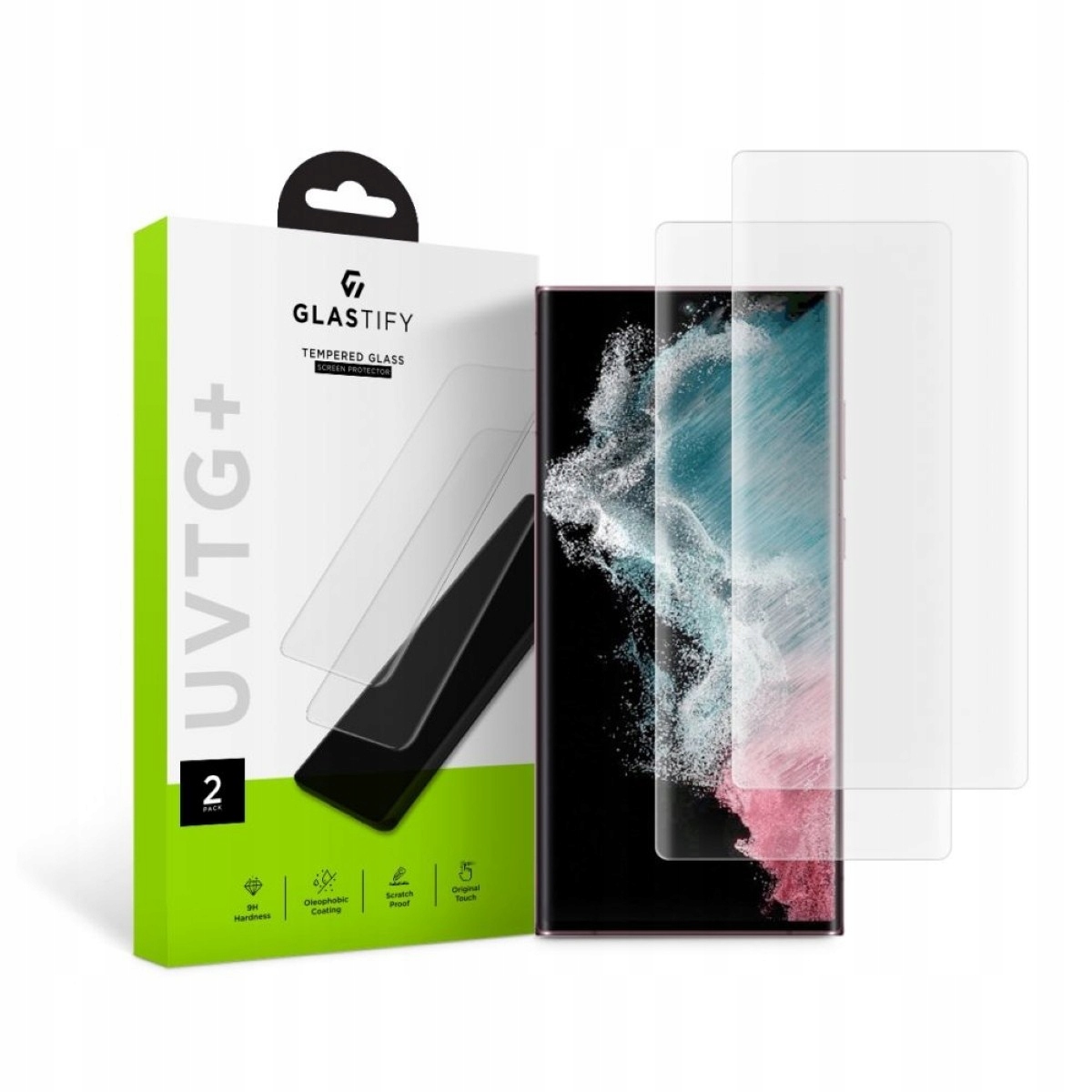 

2 X Szkło Hartowane Uv Do Galaxy S22 Ultra