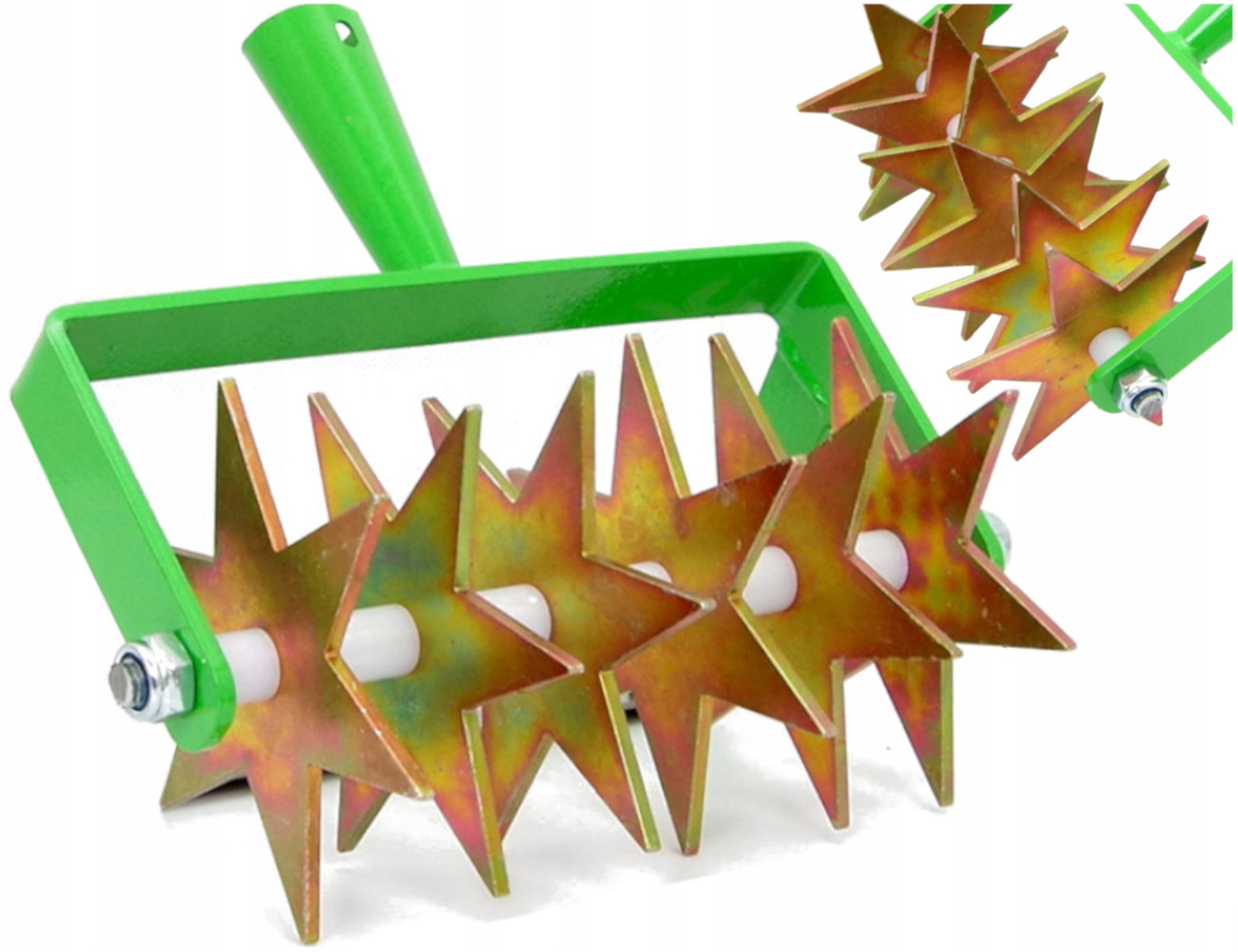 Aerator Vertikutátor Kypřič Půdy Zahradní 3v1 Pevný A Odolný