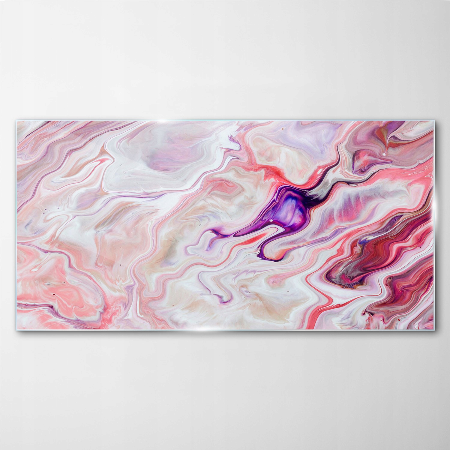 

Obraz szklany na ścianę Fale abstrakcje 100x50 cm