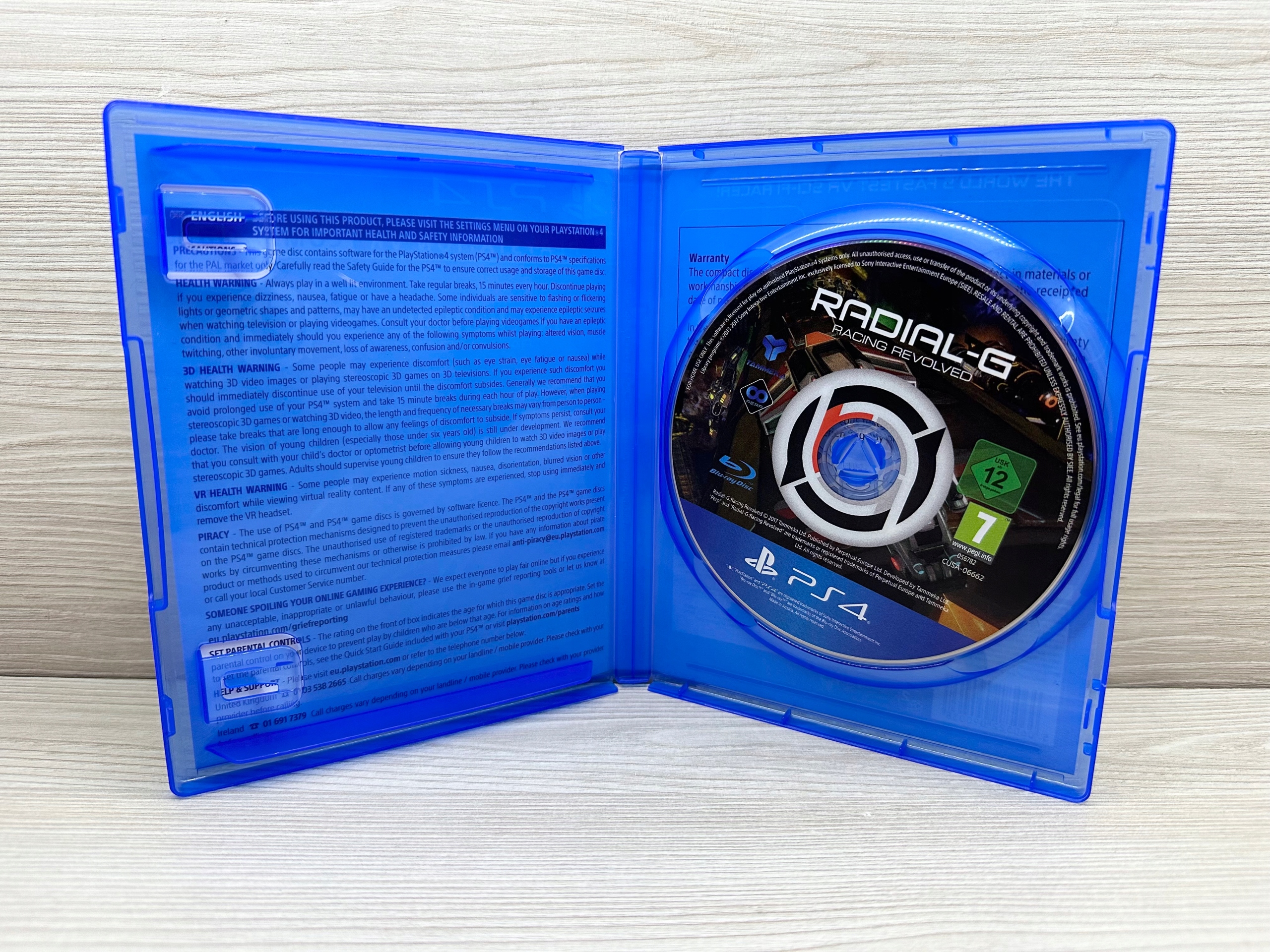 GRA PS4 Radial-G Racing revolved Wersja gry pudełkowa