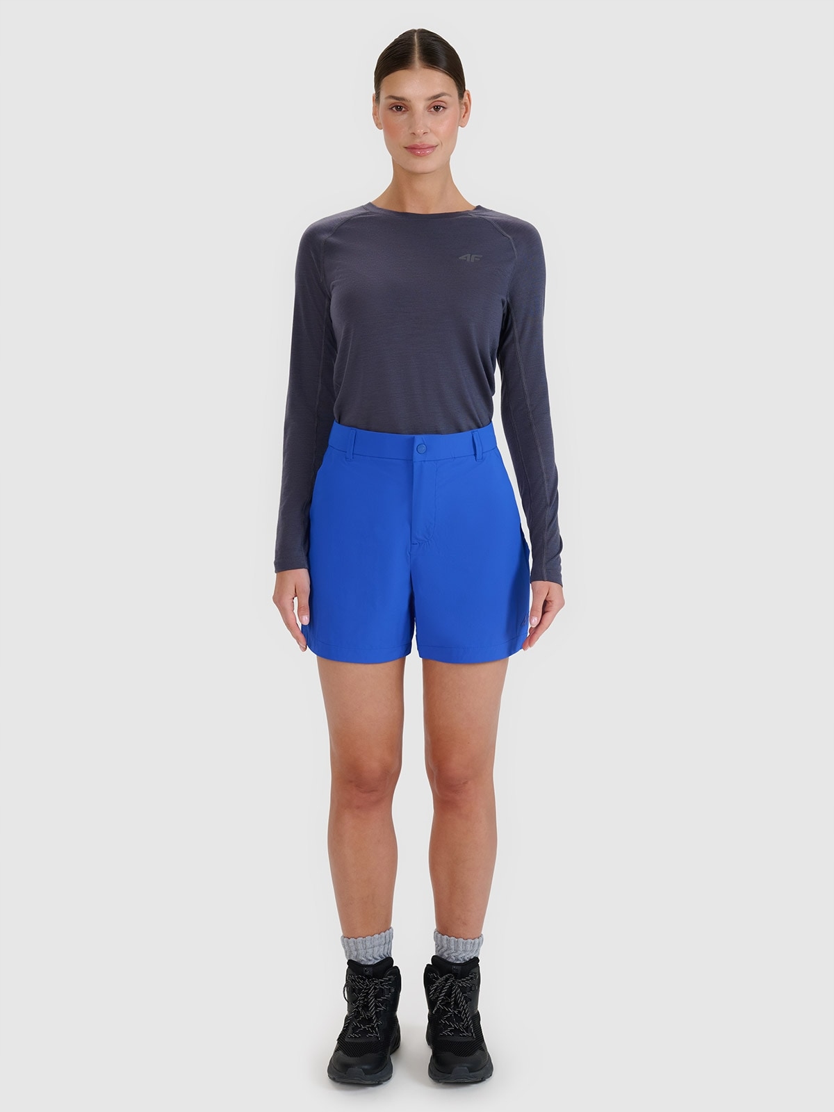 4F Kraťasy trekové kraťasy modré XXL