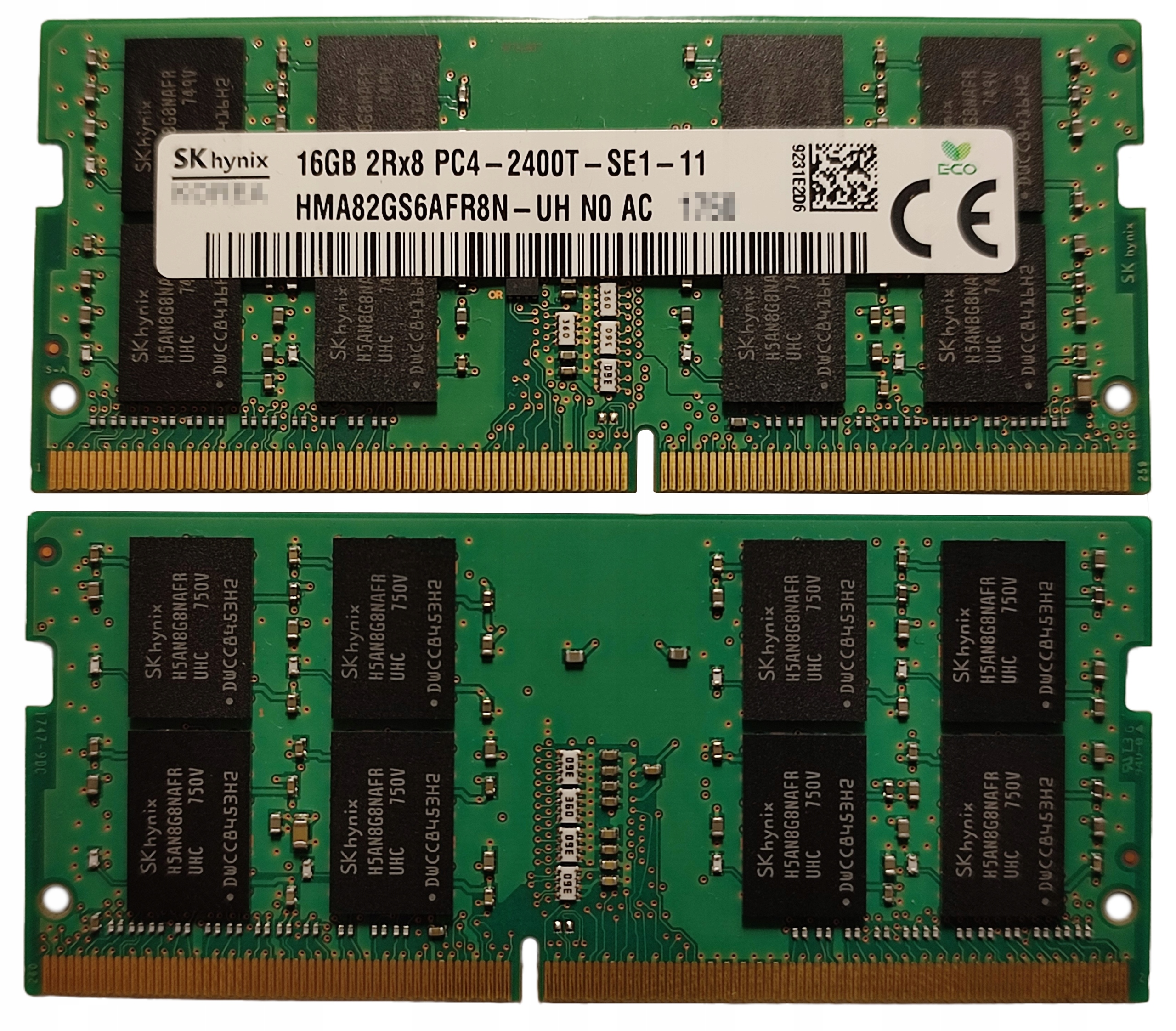 (n) 16GB 1*16GB Hynix DDR4 2400MHz 1,2V HMA82GS6AFR8N-UH