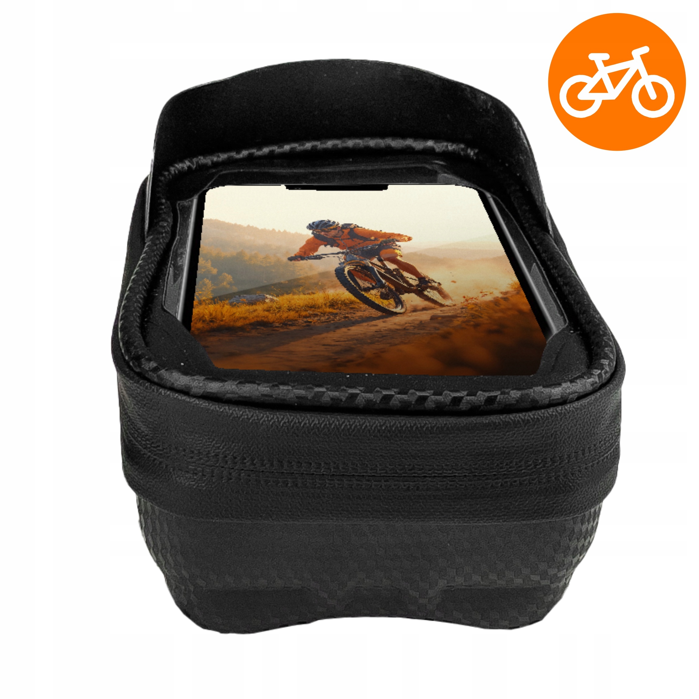 ВЕЛОСИПЕДНА ПІДСТАВКА ВОДОНЕПРОНИКНИЙ ЧОХОЛ ДЛЯ ТЕЛЕФОНУ МІЦНИЙ КАРКАС СУМКА МІШОК М