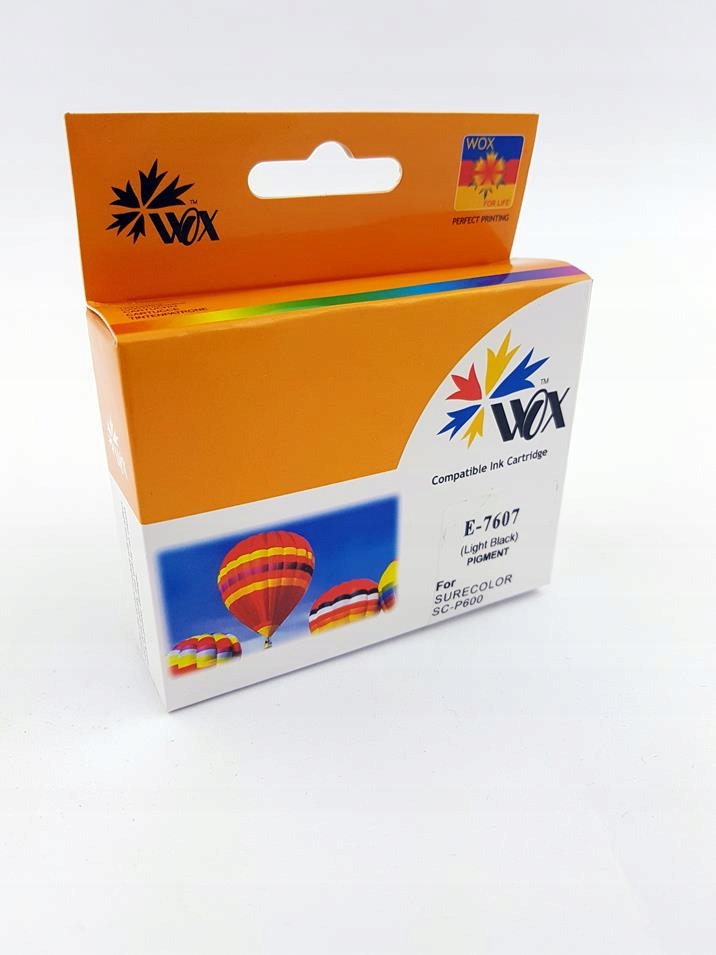 Tusz Wox Light Black Epson T7607 zamiennik C13T76074010