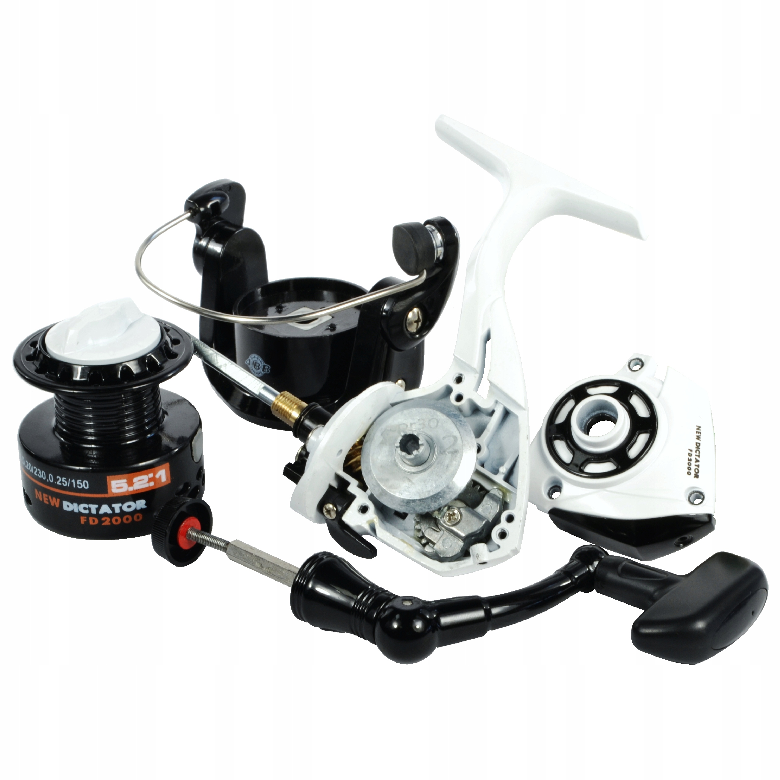 KOŁOWROTEK HOKKAIDO NEW DICTATOR 2000 SPINNING Model k