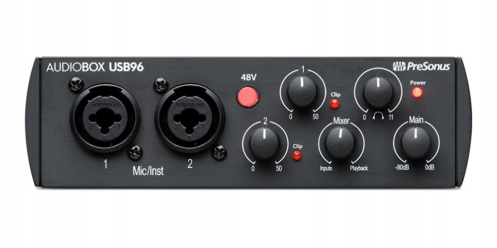 PreSonus Audio Box iTwo PreSonus AudioBox iTwo - interfejs audio/MIDI