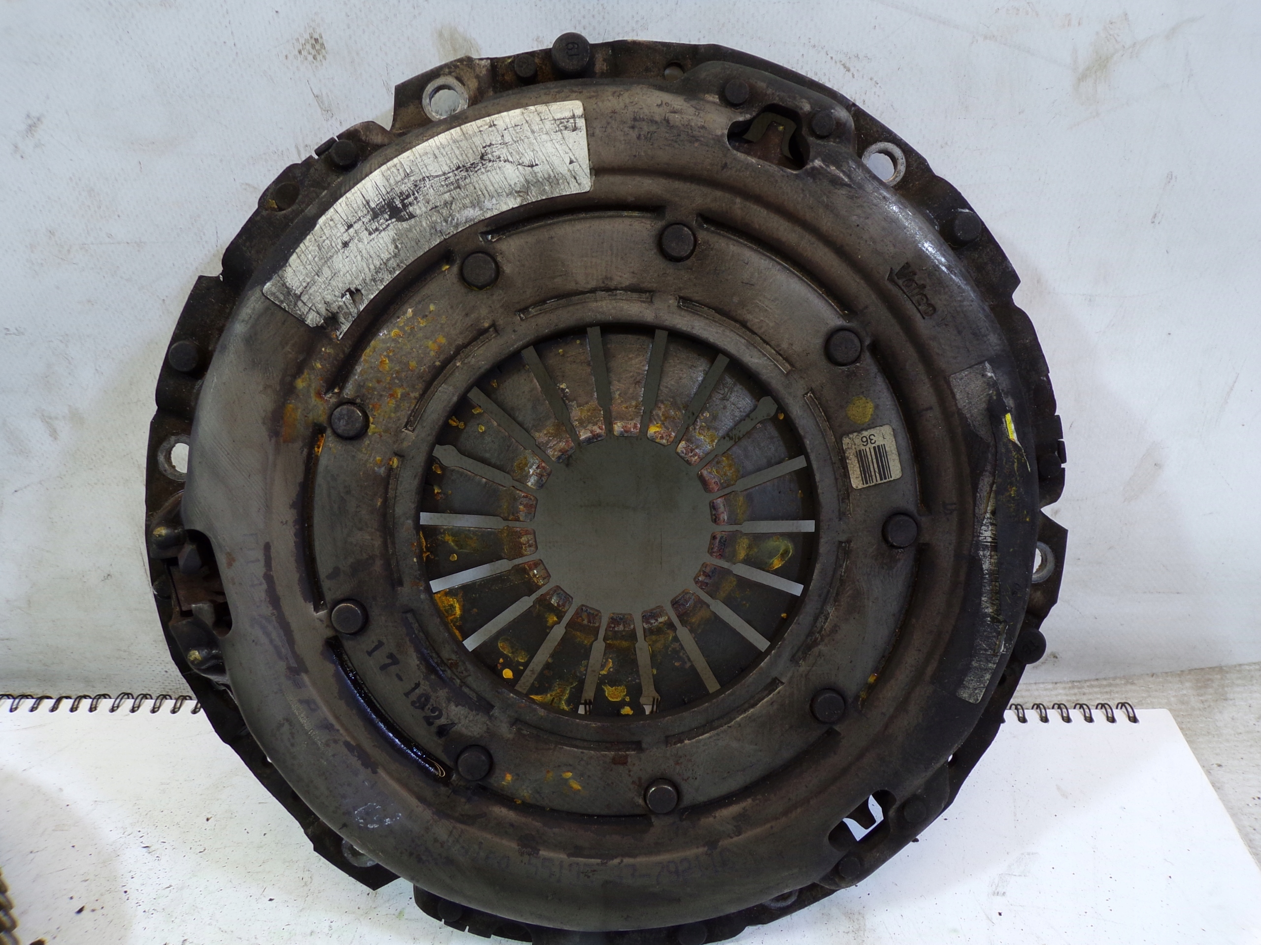 clutch wheel flywheel DWUMASA 1.9 TDI 55195393 VALEO