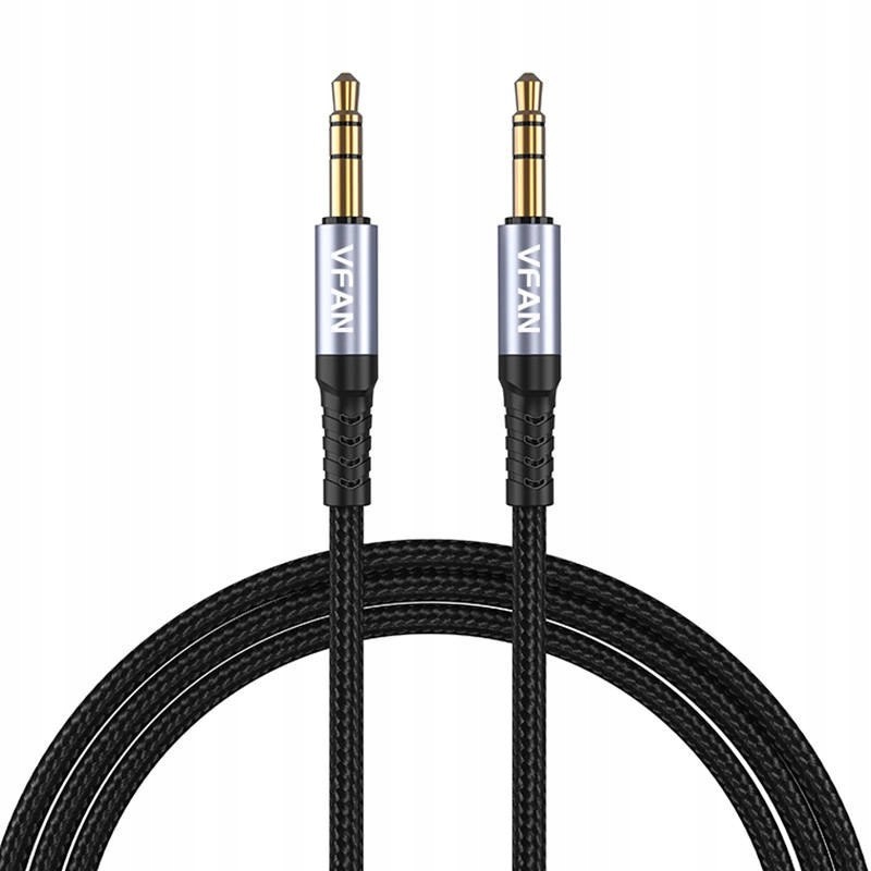 

Vipfan L11 Kabel Mini Jack 3.5mm Aux Pozłacany 1m