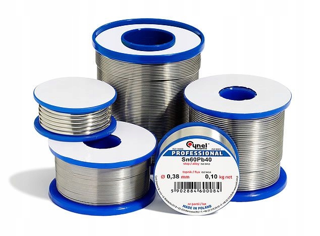 

Cyna Cynel Spoiwo lutownicze 100g 1mm Sn60Pb40