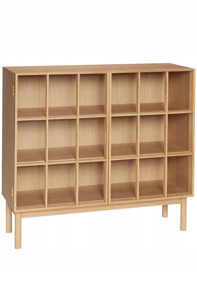 Komoda Shoji, presklená, prírodná, Hübsch