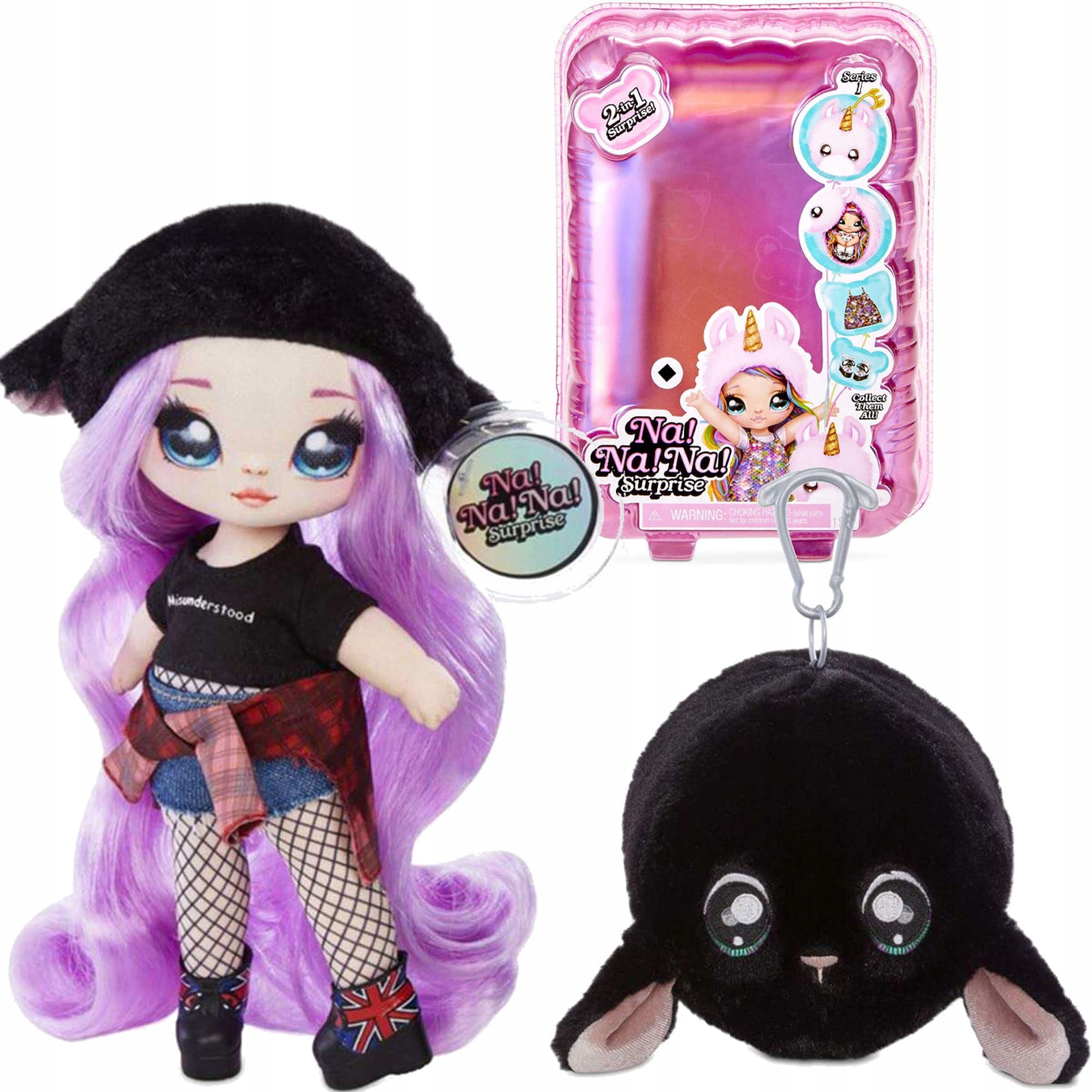 

Nanana Surprise Lalka Minna Moody + Brelok S1