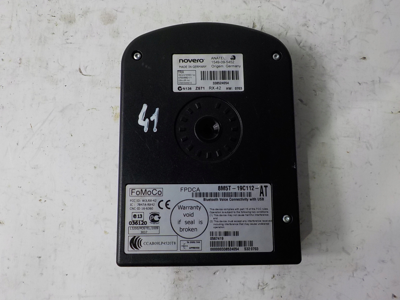 FORD FOCUS III MODUŁ BLUETOOTH 8M5T-19C112-AT