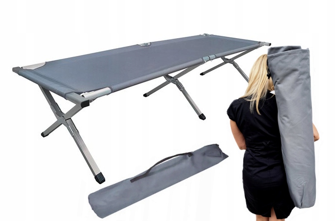 

Łóżko Turystyczne Kanadyjka Składane Polowe 110kg