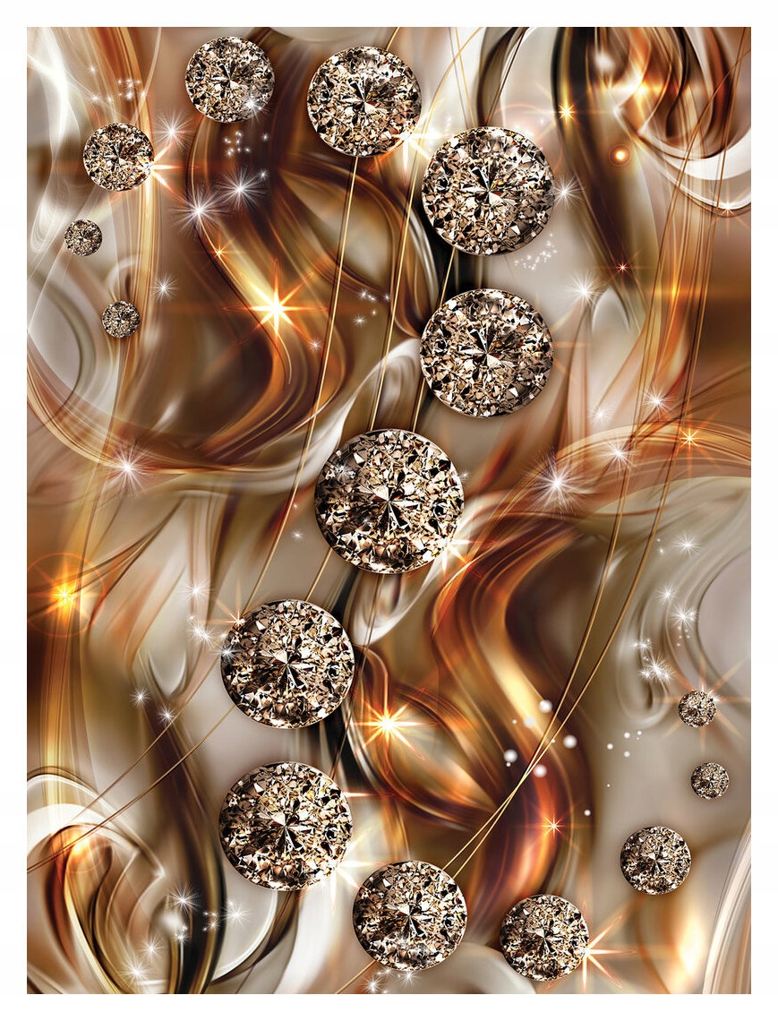 Tapeta Diamantový lesk Luxusní abstrakce Elegance Styl 206x275 lepidlo