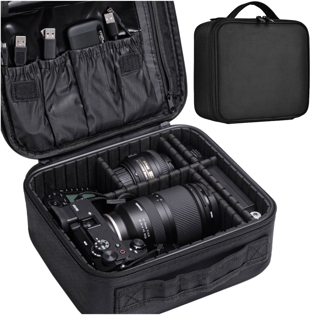 Organizér na fotoaparát a objektivy Polvere