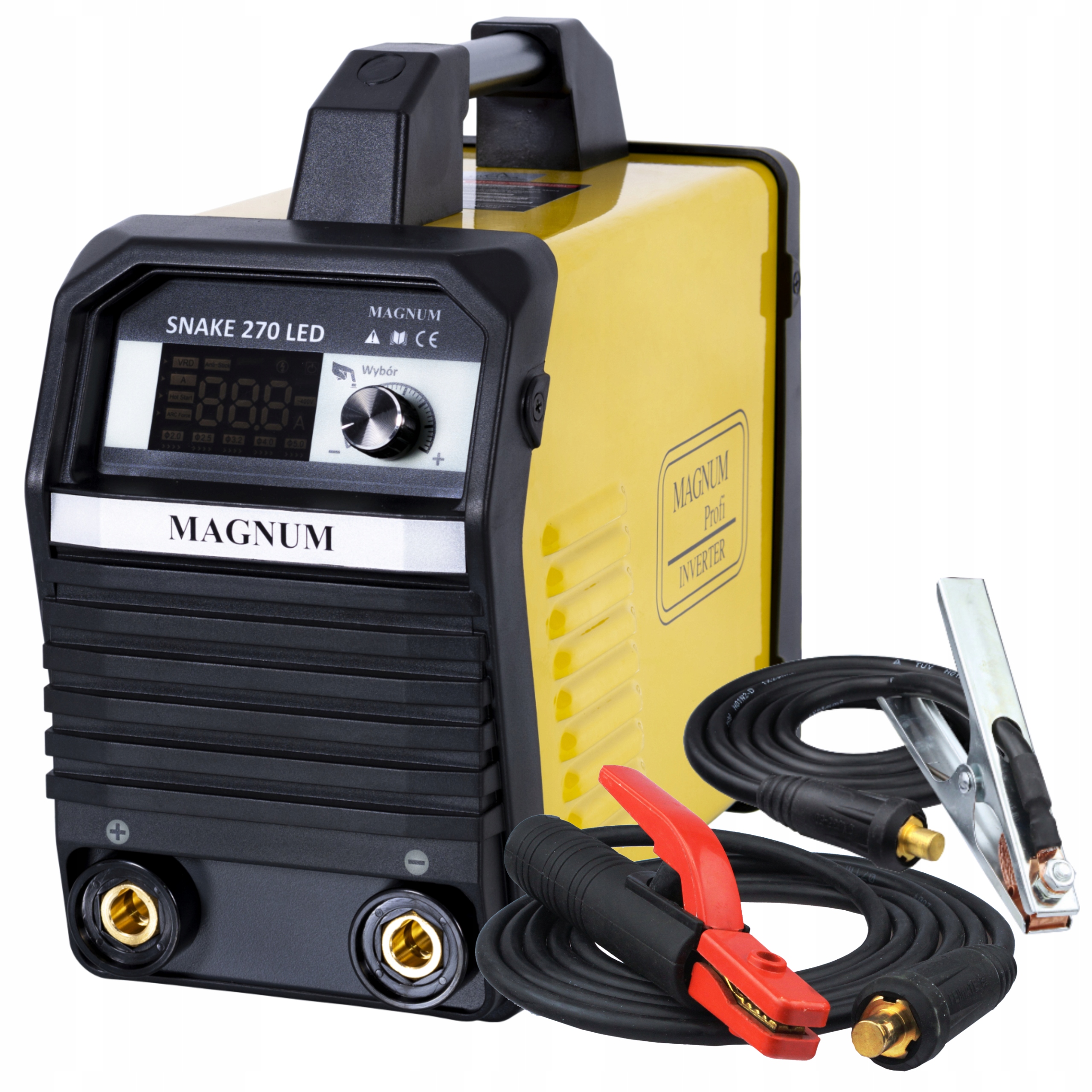 Spawarka Inwerotorowa Mma 250A Snake 270 Led 400V Magnum
