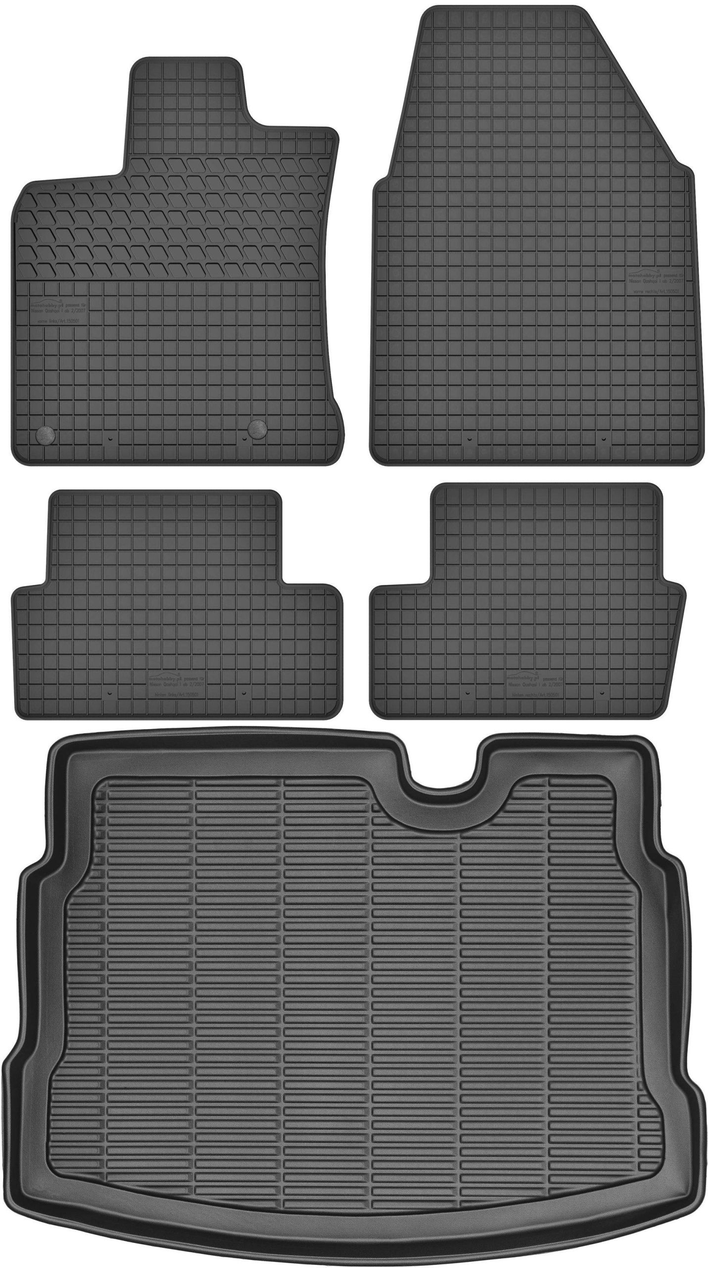 

Nissan Qashqai I 2007-2014 Dywanik i bagażnik