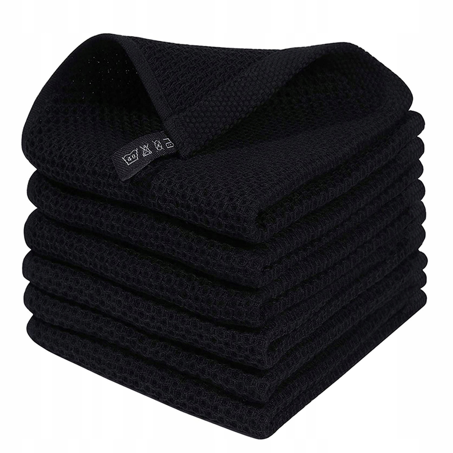 utěrka z mikrovlákna, měkká kuchyňská utěrka 33 x 33 cm, vysoká kvalita 6 Ks