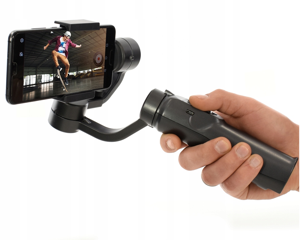 

Gimbal Stabilizator 3-osiowy Kij selfie tripod Bt