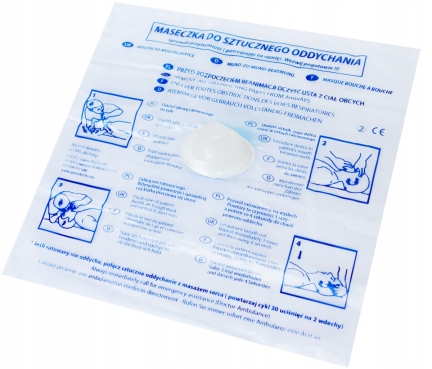 

Maska Ustnik Do Sztucznego Oddychania M2