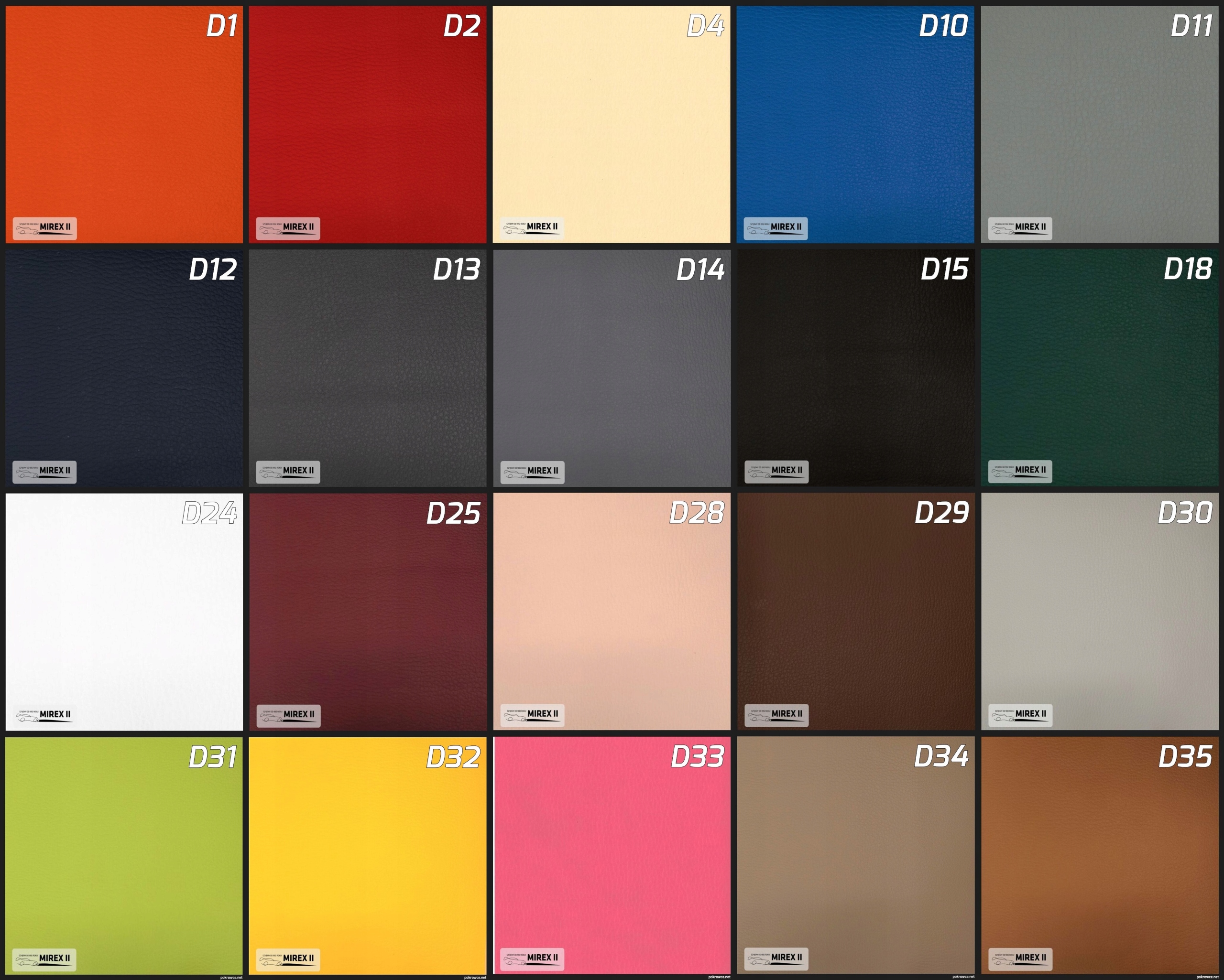 Pokrowce ze skóry i alkantary Volvo FH III Producent MIREX II