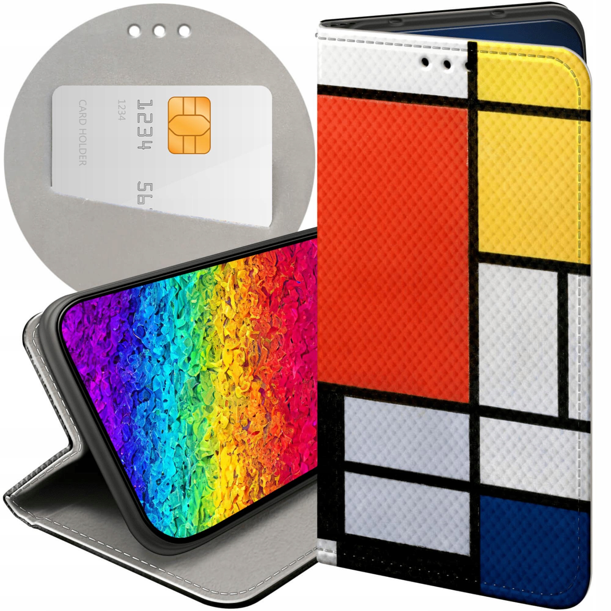 Etui Do Google Pixel 9 Pro XL Piet Mondrain Abstrakcja Geometria Case