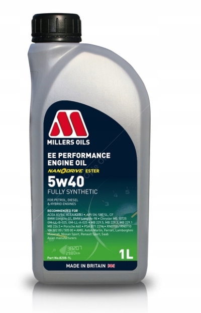 Olej silnikowy Millers Oils 1 l 5W-40 8208