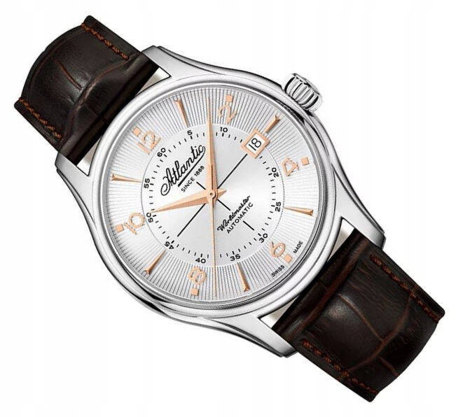 Szwajcarski Automatyczny Zegarek Atlantic Worldmaster 55750.41.25R