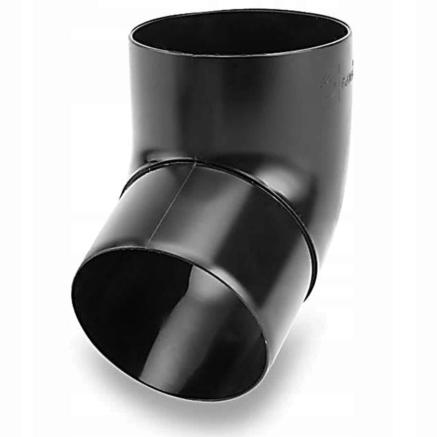 

Galeco kolano 67`, Pvc 80mm czarny