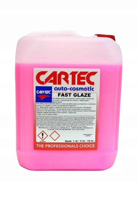 CARTEC FAST GLAZE 5L QUICK DETAILER ВОСК HYDRO