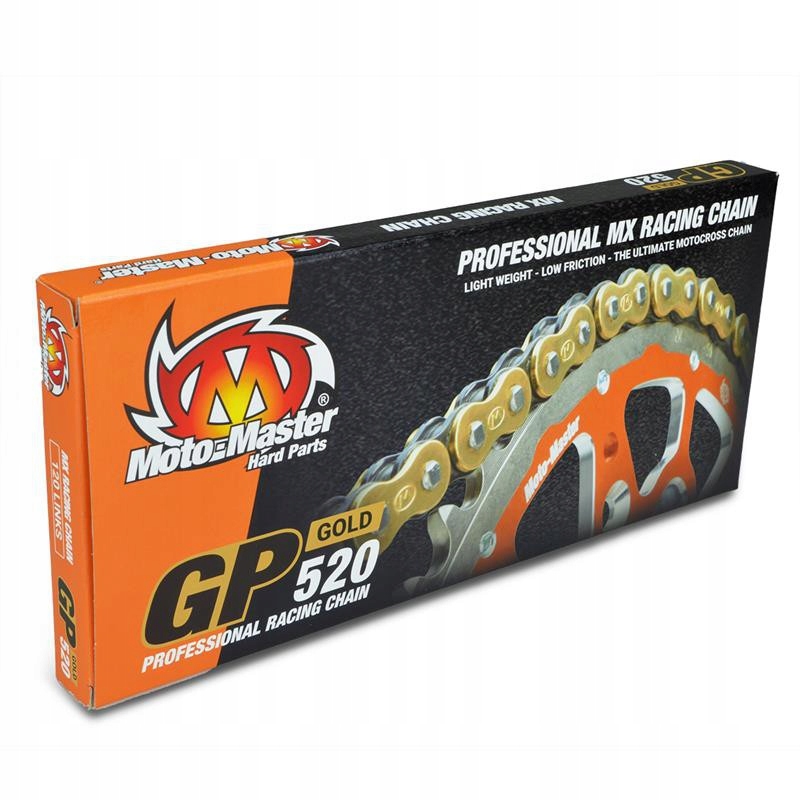 Moto-master Hnací Reťazec GP-520G MX Profesionálny Motocross Racing Chain