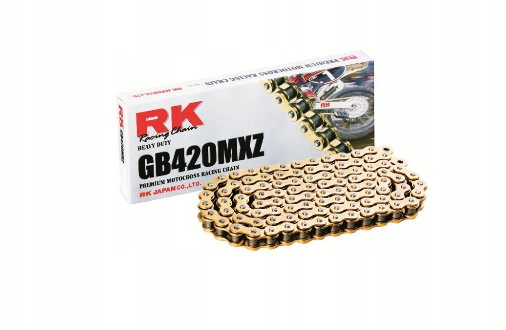 RK420MXZG&B-128 - Цепь привода злотый РК 420 МКСЗ 128 звеньев