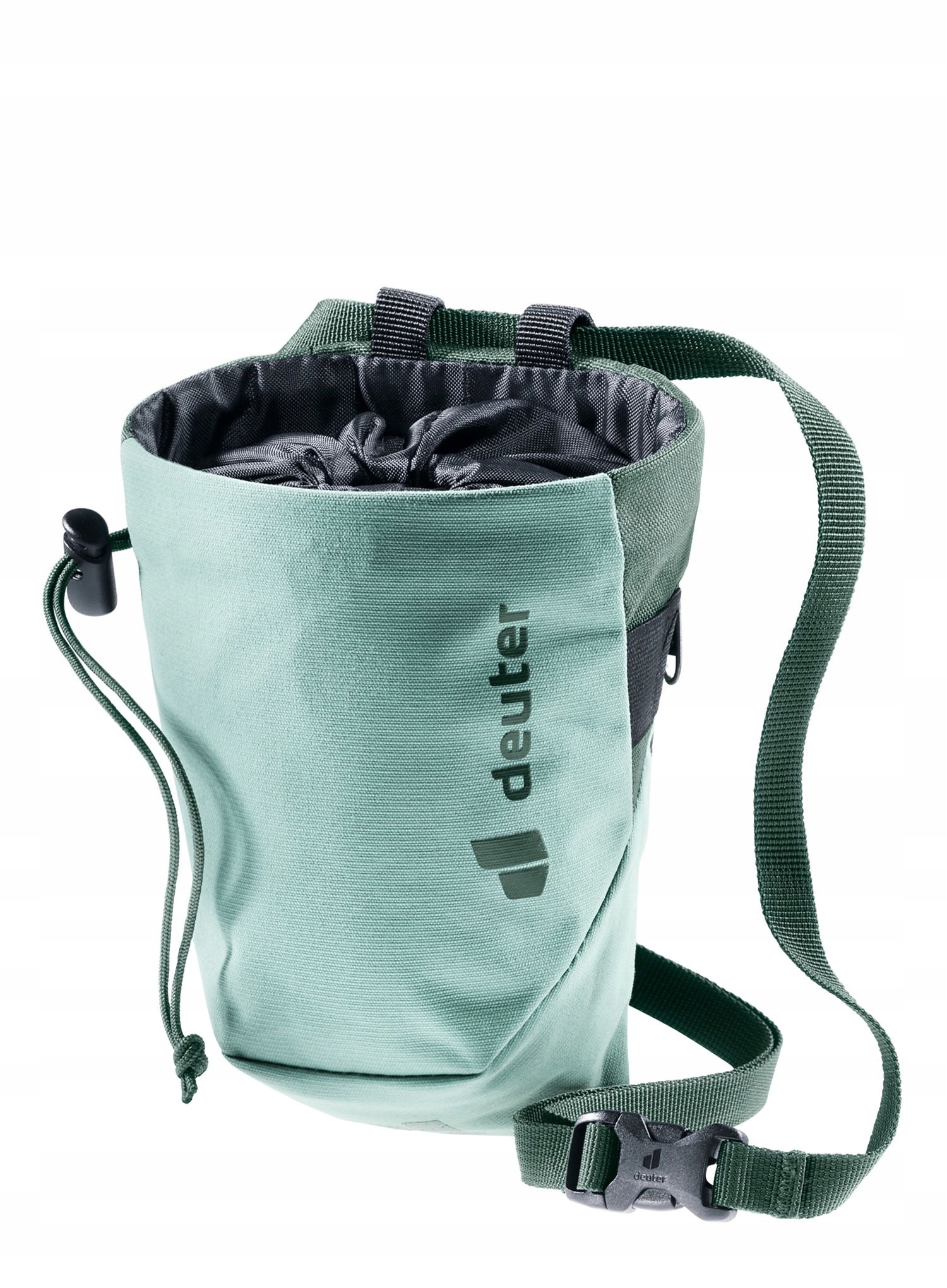 Woreczek na magnezję Deuter Gravity Chalk Bag II M jade/ivy