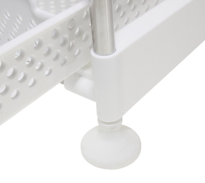 Szafka organizer pod zlew 2 wysuwane półki przegrody haczyki 30×40 cm