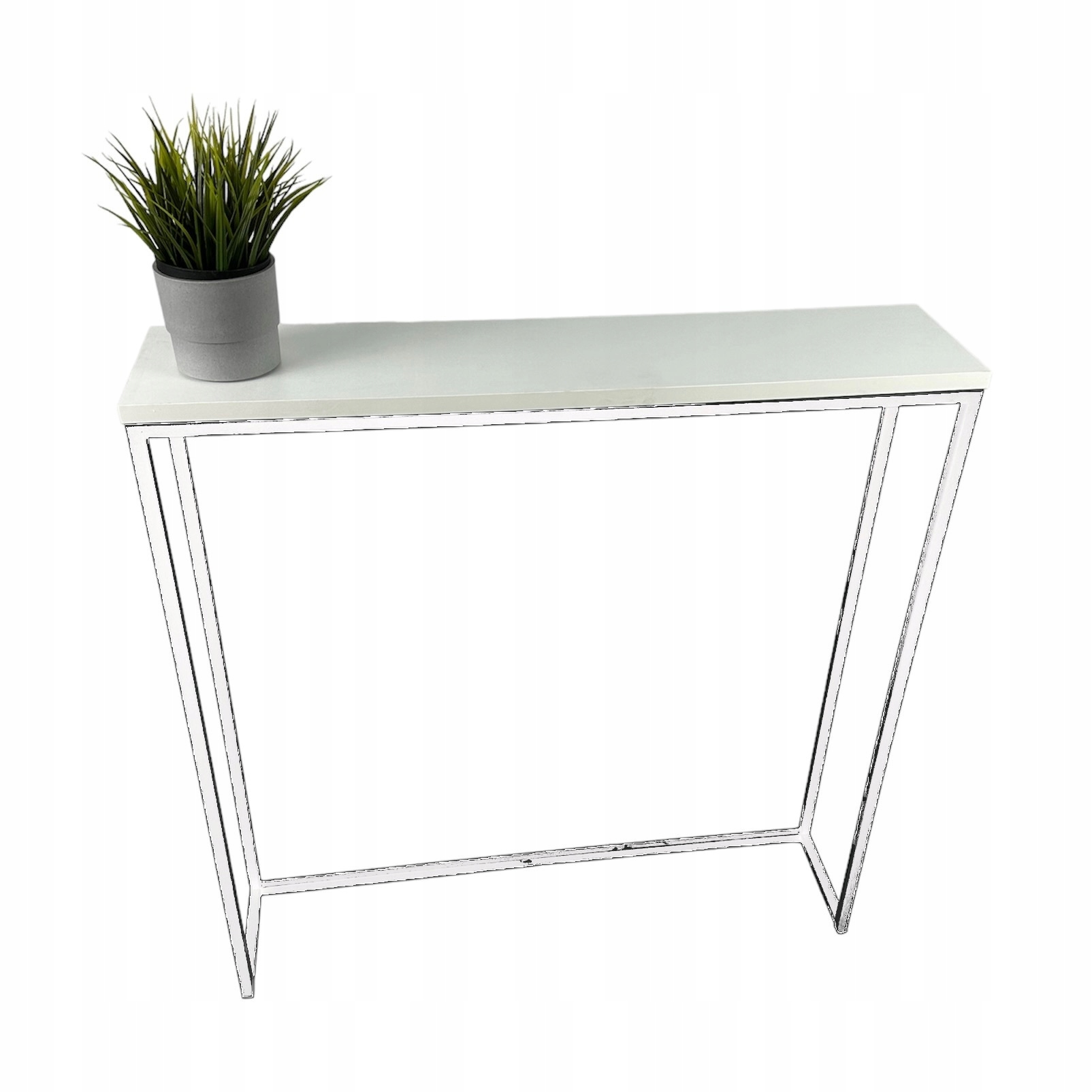 

Konsola Toaletka 80cm biała wąska skandynawski