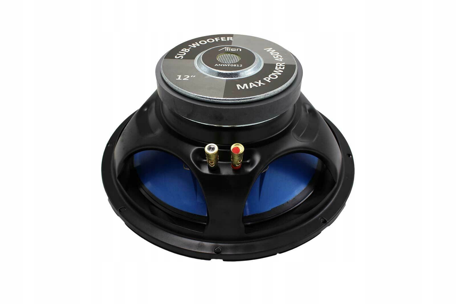 Głośnik Subwoofer 30cm 12 cal HWF-0812 Alien 4ohm Stan opakowania oryginalne