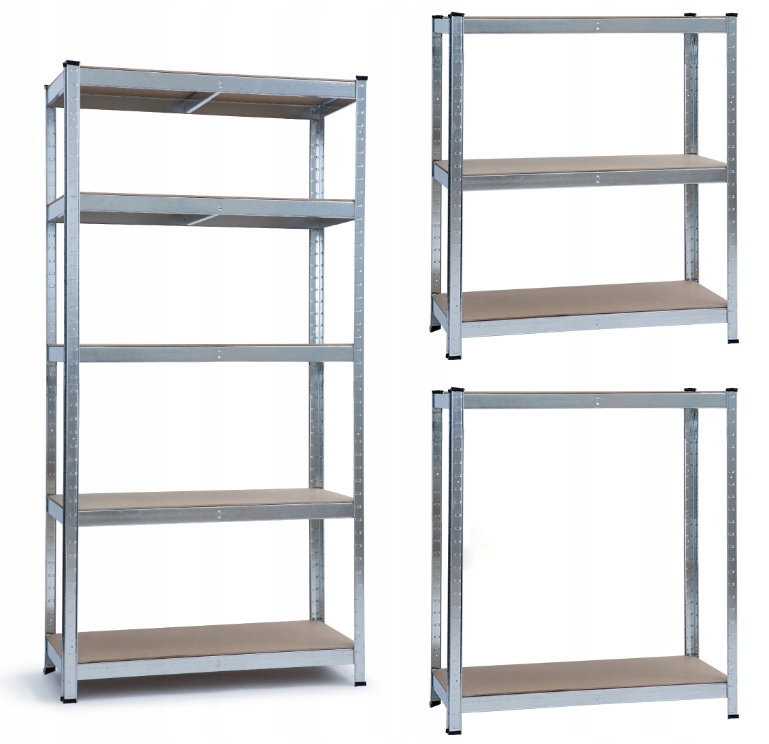 

Regał Magazynowy Metalowy 180x90x30cm Szafka Półka