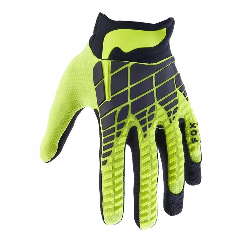 Motocyklové rukavice cross Fox 360 Fluo Yellow žlté fluo Zadarmo