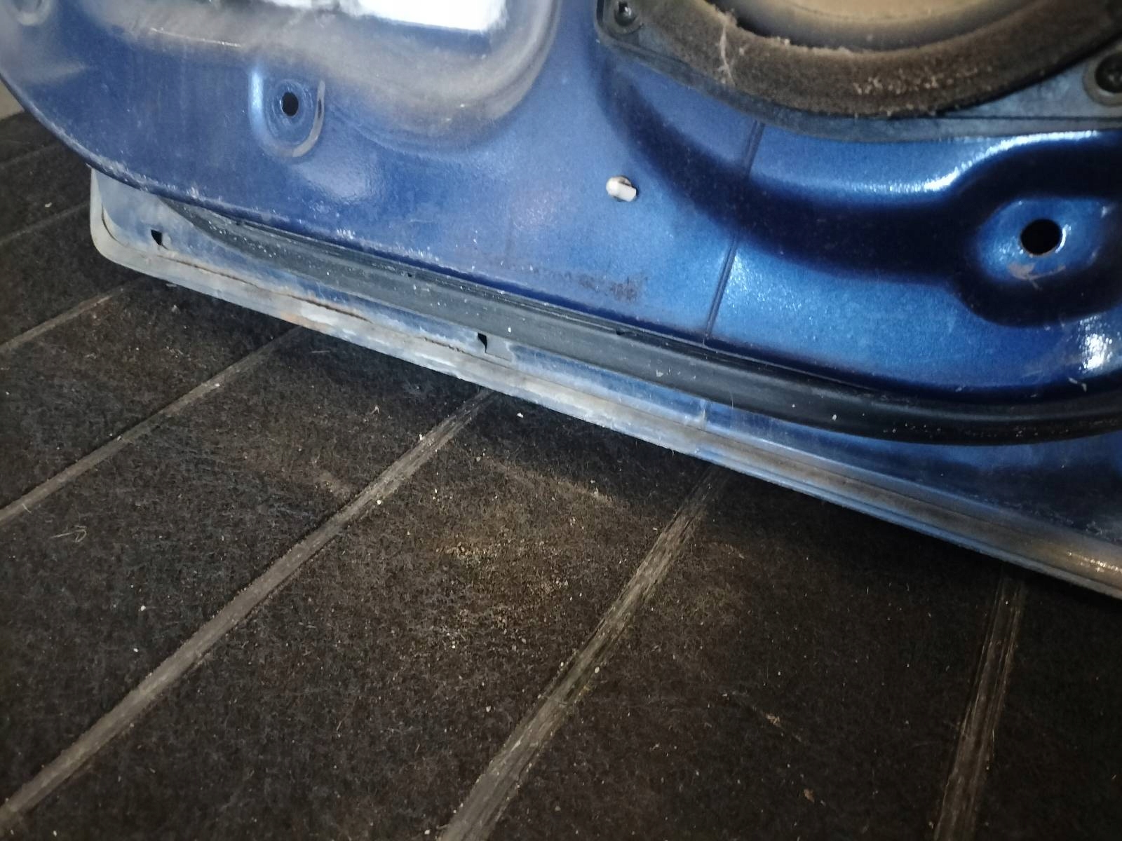 door complete left rear part HYUNDAI TUCSON and OL MARIANE BLUE
