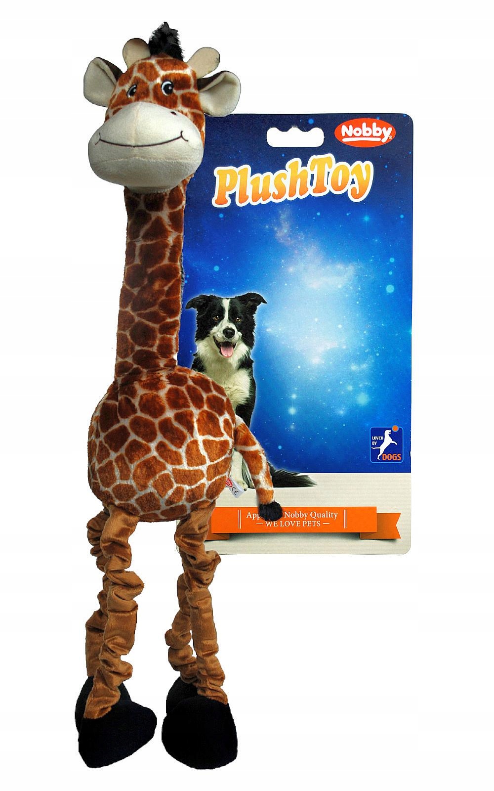 

Nobby Plush Toy Giraffe zabawka Psa z pluszu
