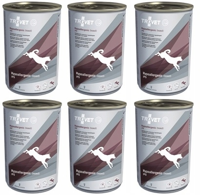 Trovet Dog Ipd Hypoalergenní Hmyzí Konzerva pro Psy 6 x 400 g