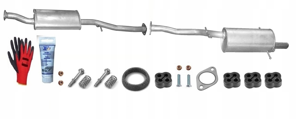 Subaru Forester 2.0 2.5 (od Roku 2005) sada Tlumičů Výfuku bonus
