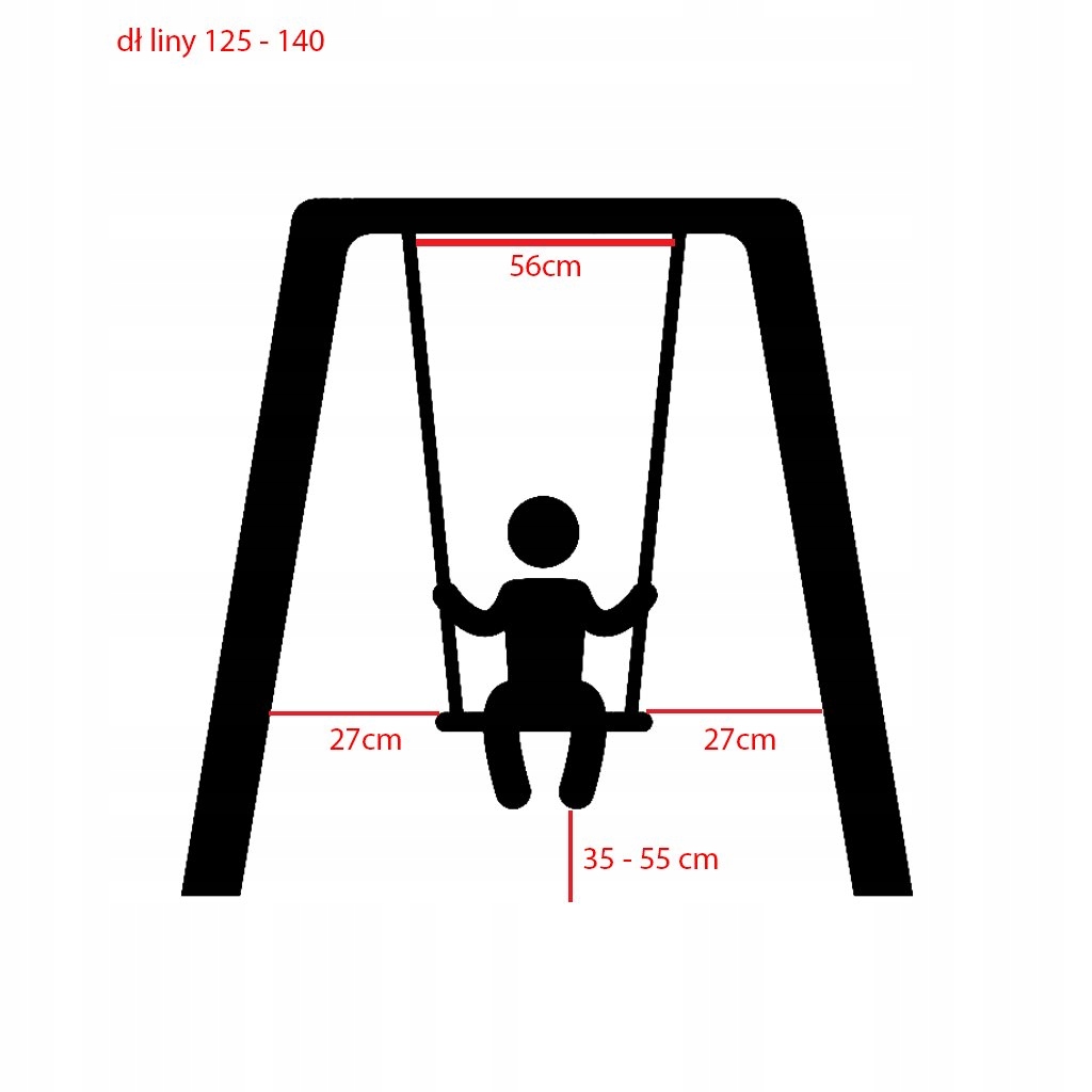 HUŚTAWKA PLASTIKOWA POMARAŃCZOWA DESECZKA PL EAN (GTIN) 5905914008607