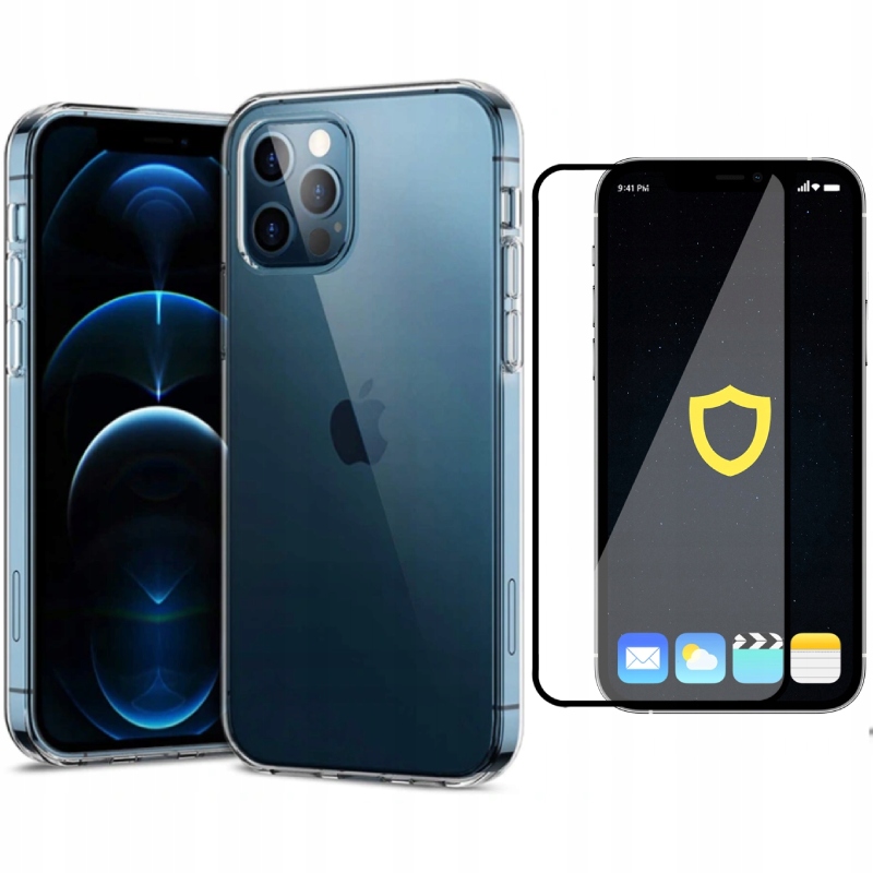 

Etui Spacecase Crystal Do Iphone 12/12 Pro +szkło