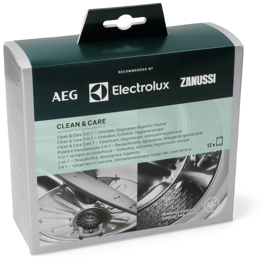 Přípravek na čištění pračky a myčky nádobí 3v1 Clean And Care Electrolux Org