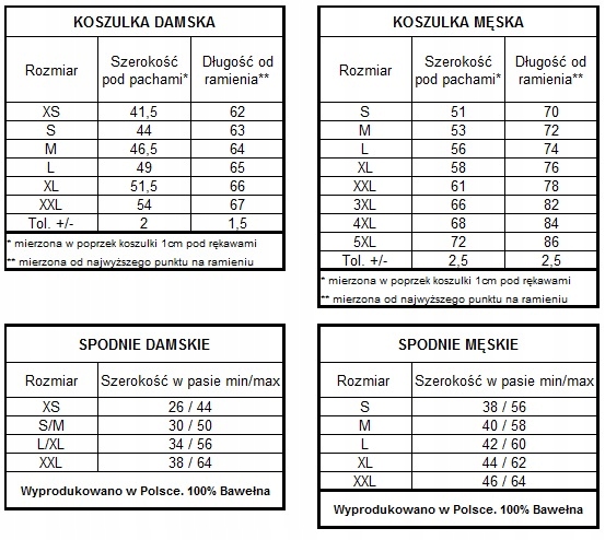 PIŻAMY DLA PAR PREZENT NA ŚLUB WALENTYNKI XL Dekolt okrągły