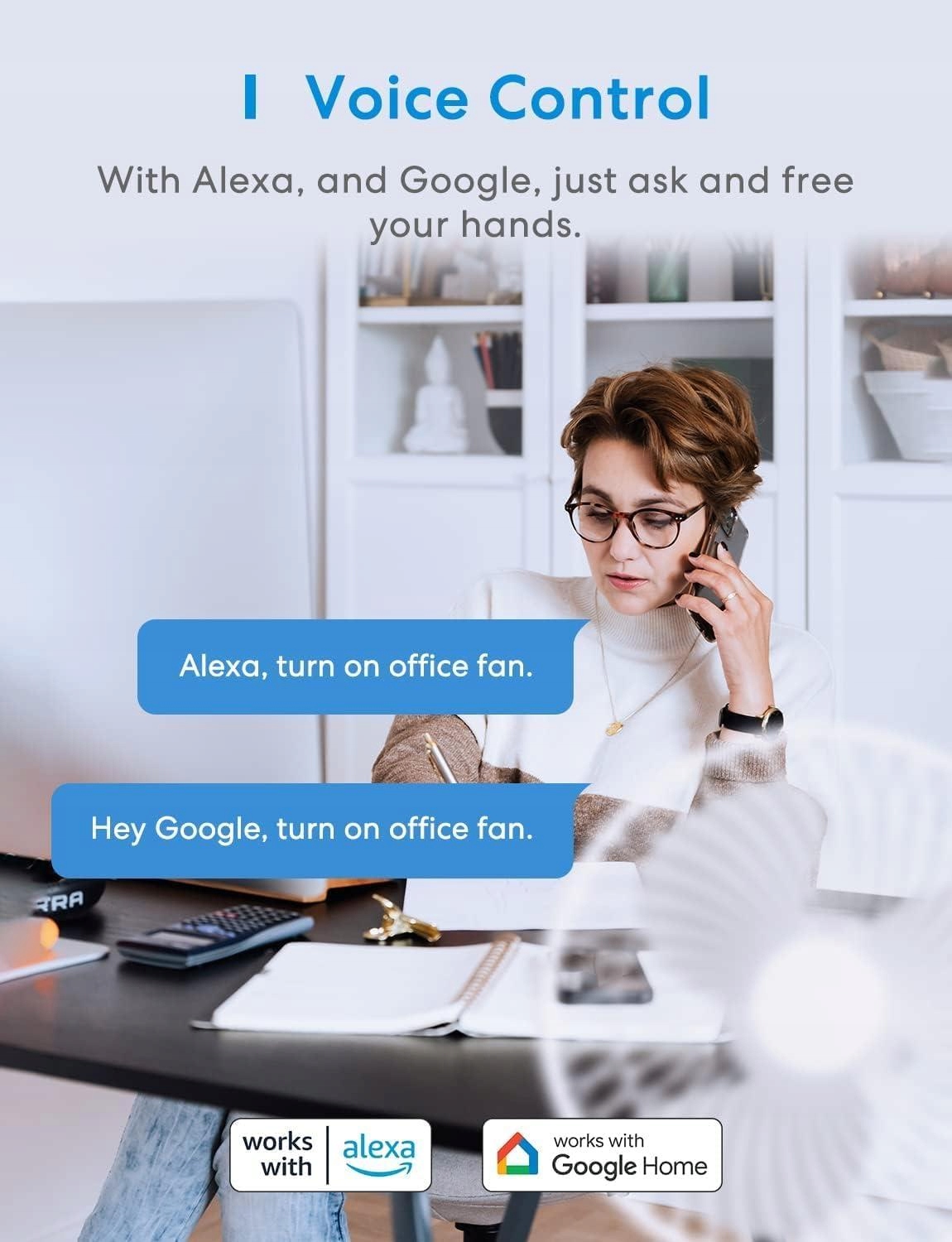 Inteligentna listwa zasilająca Meross MSS425F, 4 gniazda ,długość 1,8 m Kod producenta MEROSS