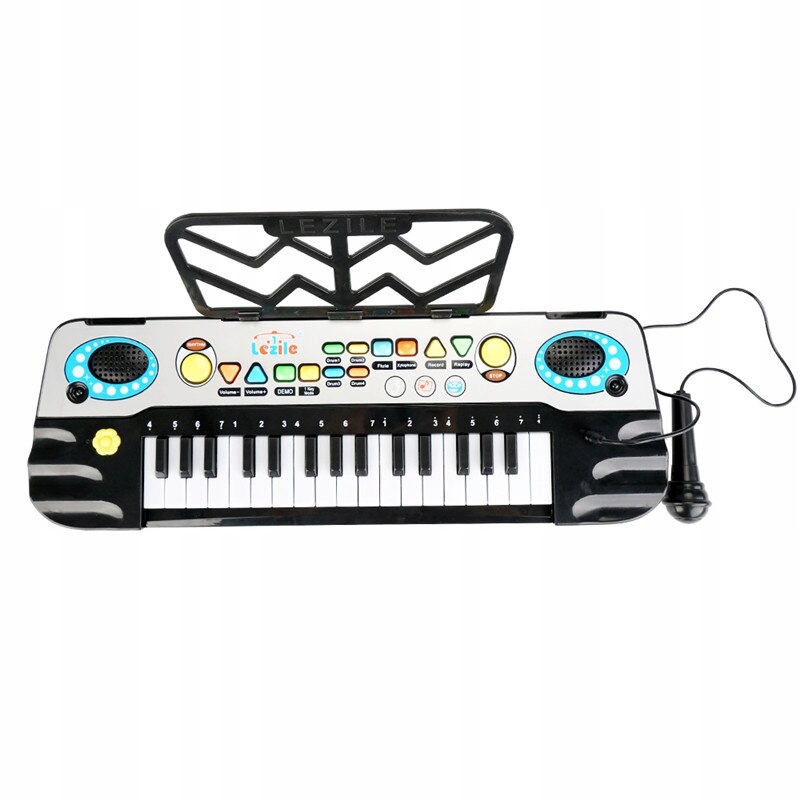 KEYBOARD PIANINO ORGANY DZIECI PIANINKO + MIKROFON Wiek dziecka 3 lata +