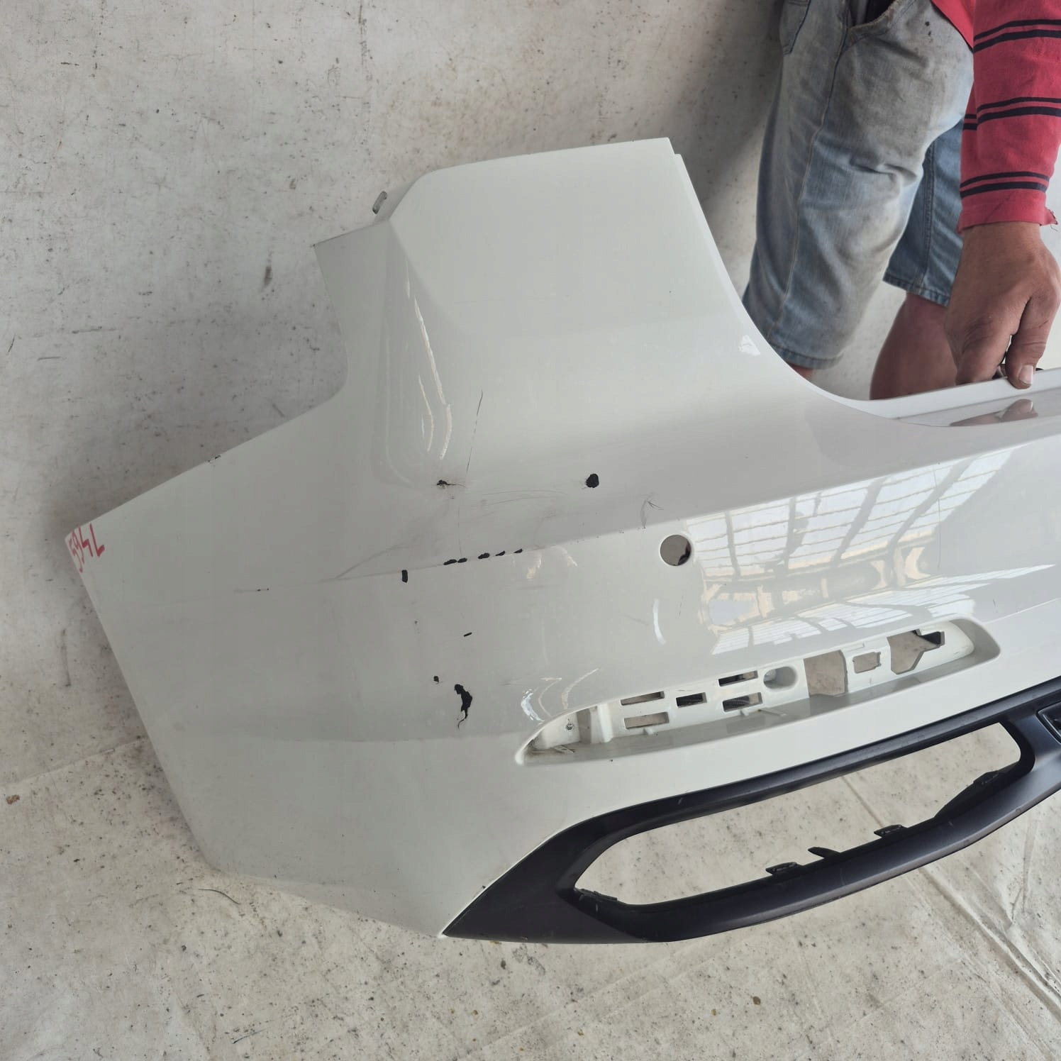 AUDI A6 4K9 KOMBI 18- bumper rear part rear 4XPDC